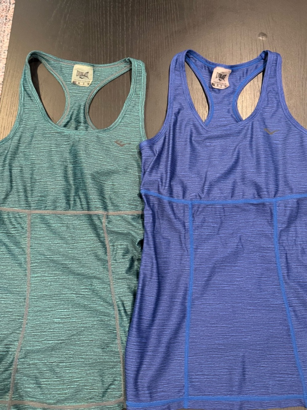 Bundle- Everlast Women's Racerback Tanks -Green & Royal Blue. Size M ( size 6)